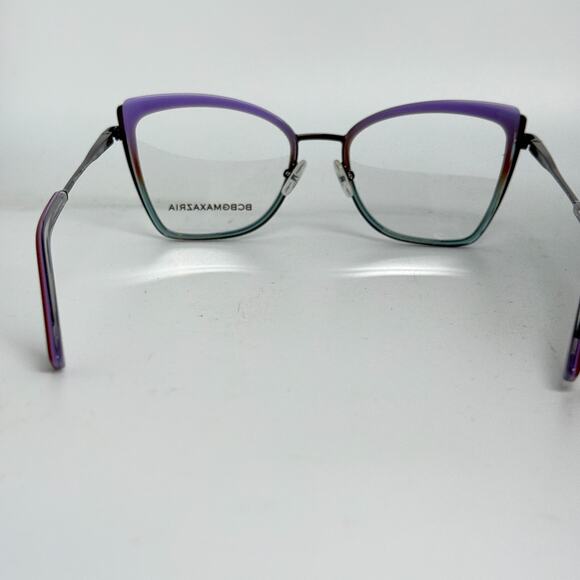 BCBGMAXAZRIA Eyeglasses Frames Full Rim‎ Chestnut Blue Fade 20596